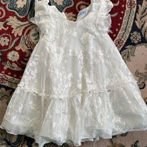 Mayoral 18m ivory dress